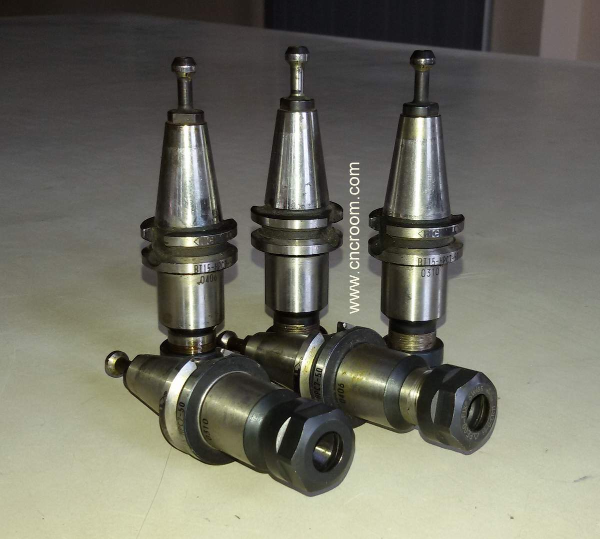 BT15/ISO15 collet chuck ER11, 5 set BT15/ISO15 collet chuck ER11, 5 set